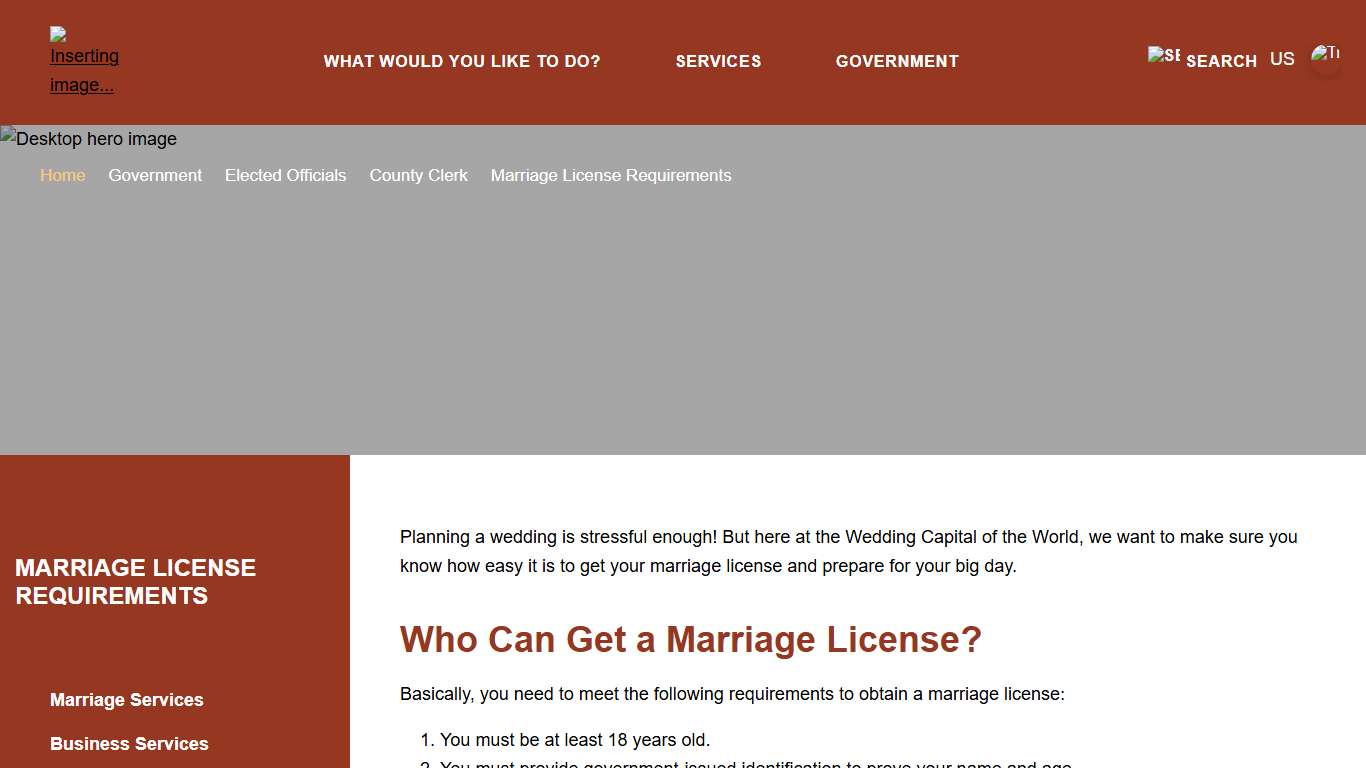 Welcome to Clark County, NV